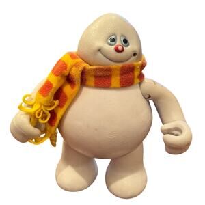 VTG Frosty The Snowman Action Figure Forever Fun Friends 5.5" W/ Scarf Xmas RARE